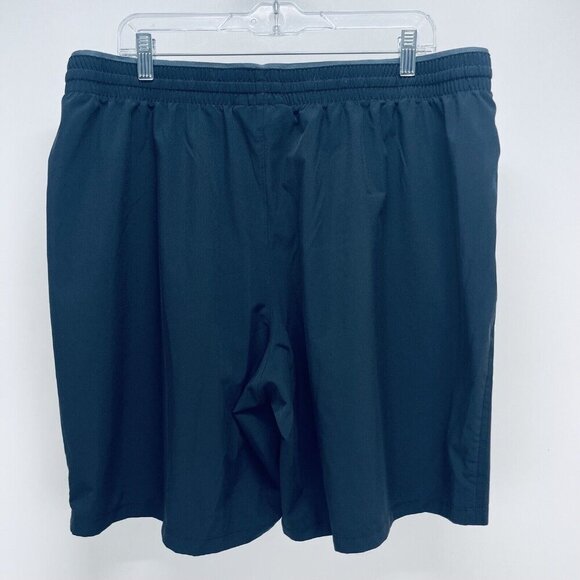 Under Armour Short Size XXL Men’s Navy Blue Athletic Gym Drawstring Pocket - Picture 8 of 8